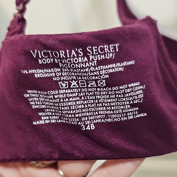 Elegant Purple Women's Bra - Picture 3 of 3